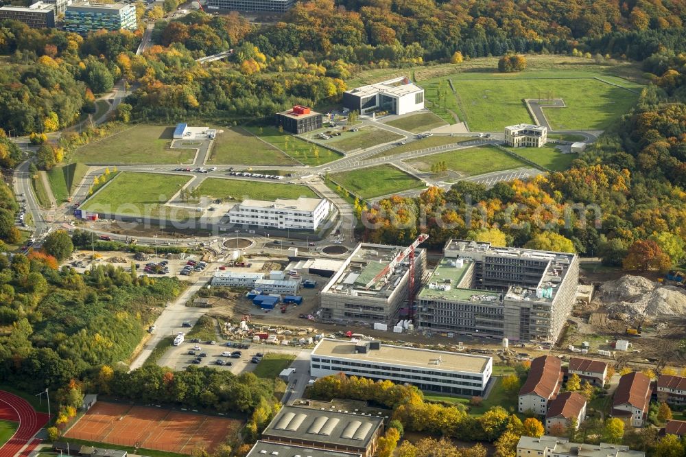 Bochum from above - New biomedicine Park Health Campus in Bochum in North Rhine-Westphalia