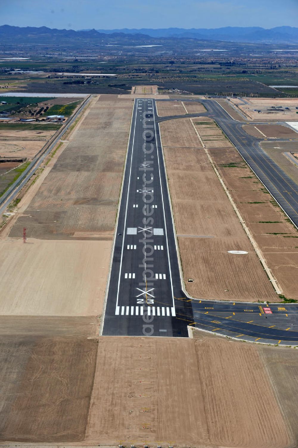 Aerial photograph MURCIA CORVERA - New Murcia Corvera airport in the region of Murcia in Spain