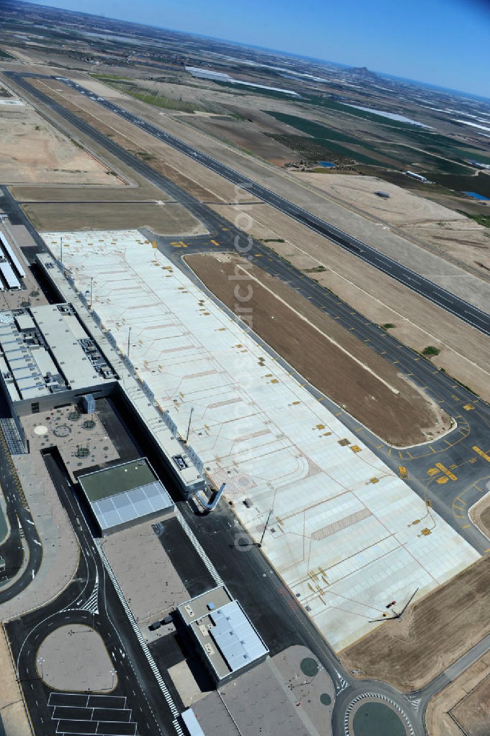 Aerial photograph MURCIA CORVERA - New Murcia Corvera airport in the region of Murcia in Spain