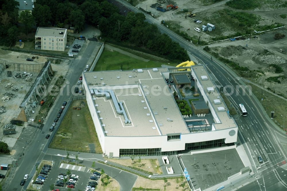 Aerial photograph Potsdam - Site to build a new leisure pool with swimming pool in Potsdam in Brandenburg