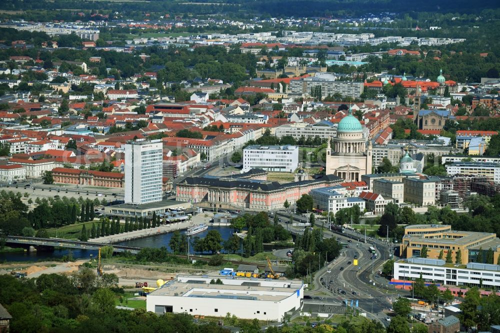 Potsdam from above - Site to build a new leisure pool with swimming pool in Potsdam in Brandenburg