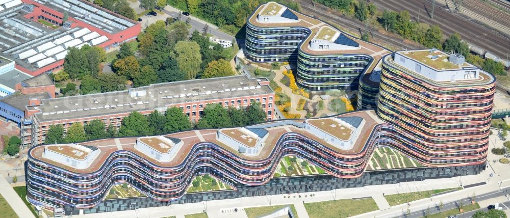 Hamburg from above - Building - complex of Ministry of Urban Development and Environment in Hamburg