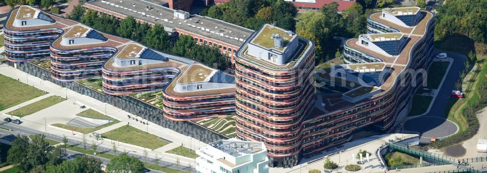 Aerial photograph Hamburg - Building - complex of Ministry of Urban Development and Environment in Hamburg