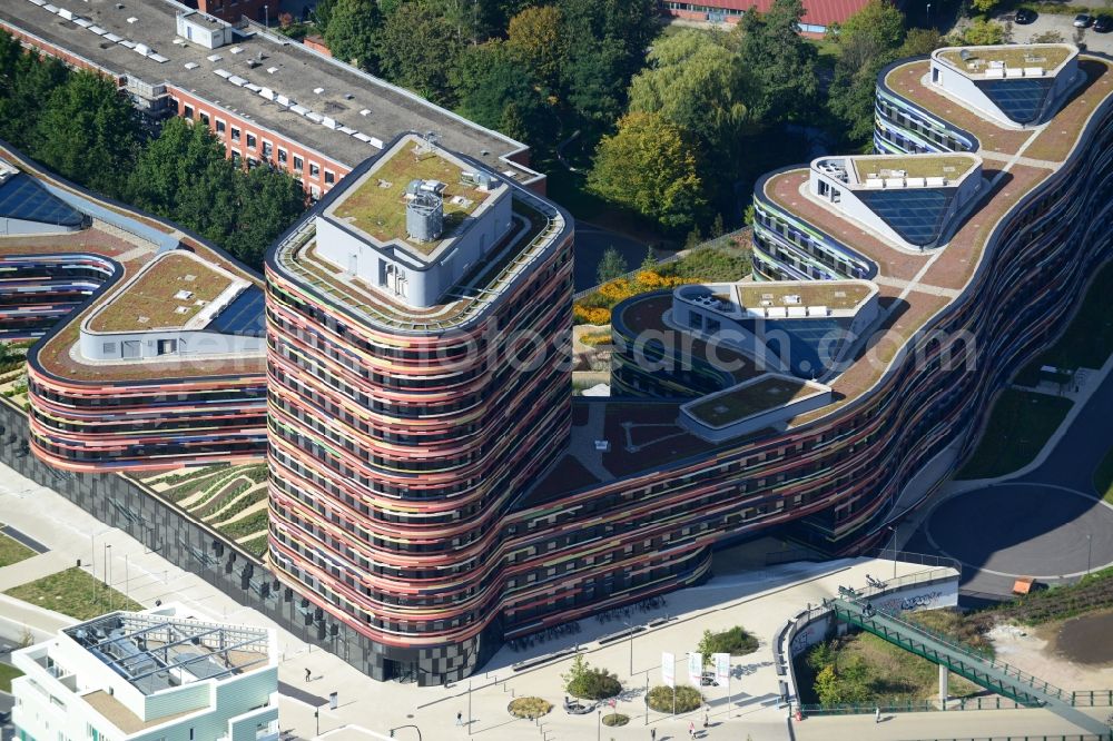 Hamburg from the bird's eye view: Building - complex of Ministry of Urban Development and Environment in Hamburg