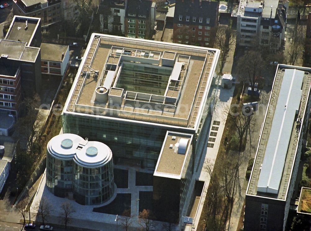 Köln from the bird's eye view: New building - building the administration of the Victoria Insurance at the Sachsenring in Cologne in North Rhine-Westphalia