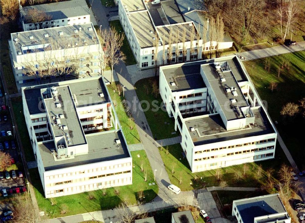 Berlin - Buch from above - Neubau auf dem Gelände des HELIOS-Klinikums Berlin - Buch.