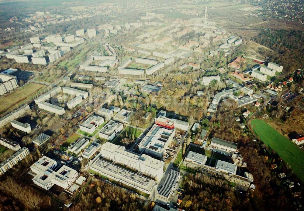 Aerial image Berlin - Buch - Neubau auf dem Gelände des HELIOS-Klinikums Berlin - Buch.