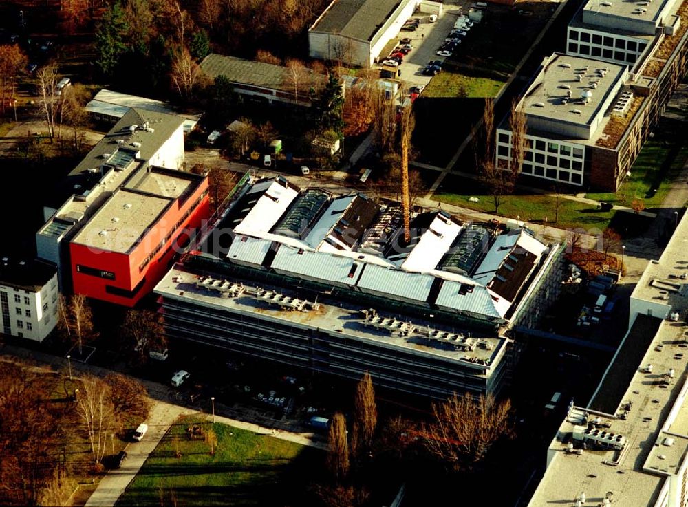 Aerial image Berlin - Buch - Neubau auf dem Gelände des HELIOS-Klinikums Berlin - Buch.