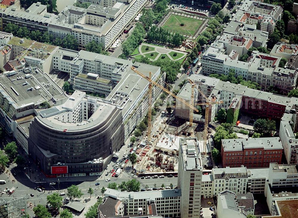 Aerial image Berlin- Charlottenburg - 