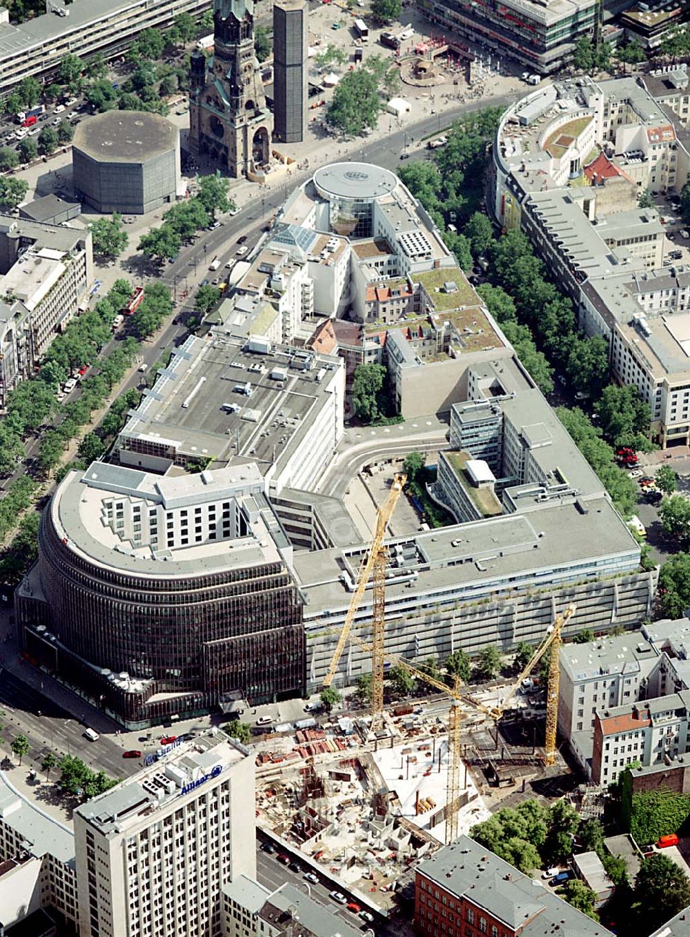 Aerial photograph Berlin- Charlottenburg - 