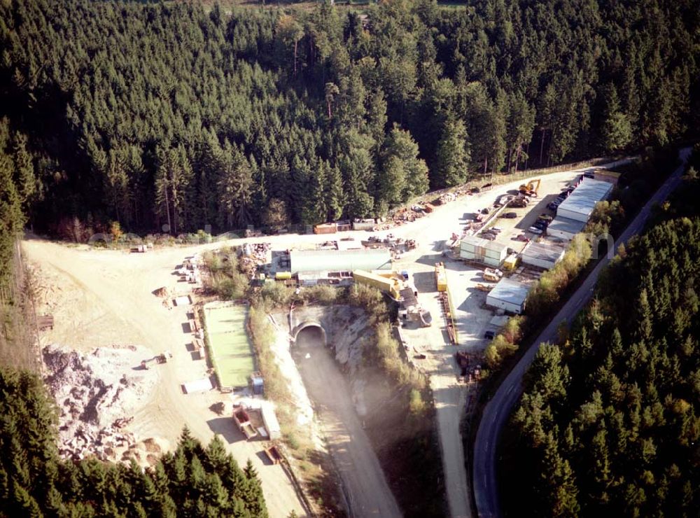 Aerial photograph Stammham - 30.09.2002 Neubau der ICE Strecke Nünberg - Ingolfstadt