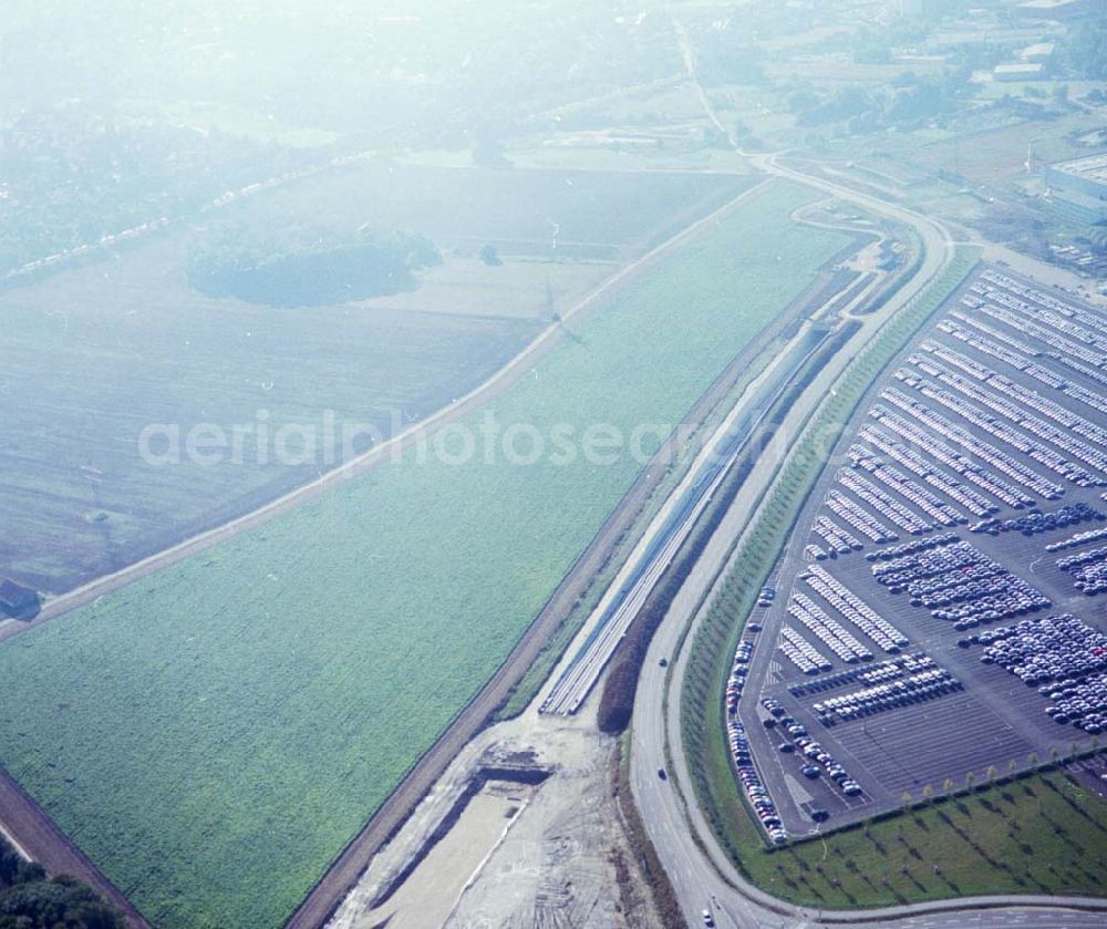 Aerial photograph Stammham - 30.09.2002 Neubau der ICE Strecke Nünberg - Ingolfstadt