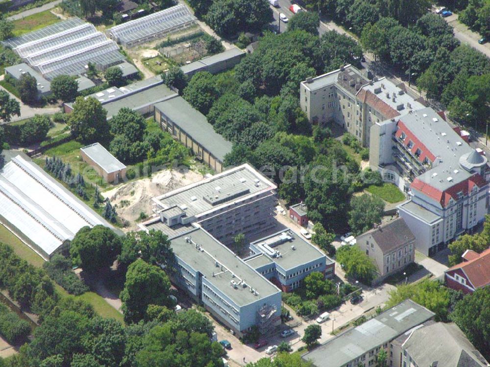 Aerial image Berlin - Lichtenberg - Neubau am Institut für Zoo- und Wildtierforschung IZW an der Alfred-Kowalke-Strasse 28 10315 Berlin