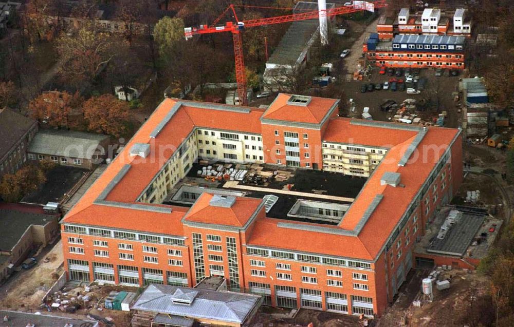 Aerial image Berlin - Weißensee - Neubau Krankenhaus Weißensee