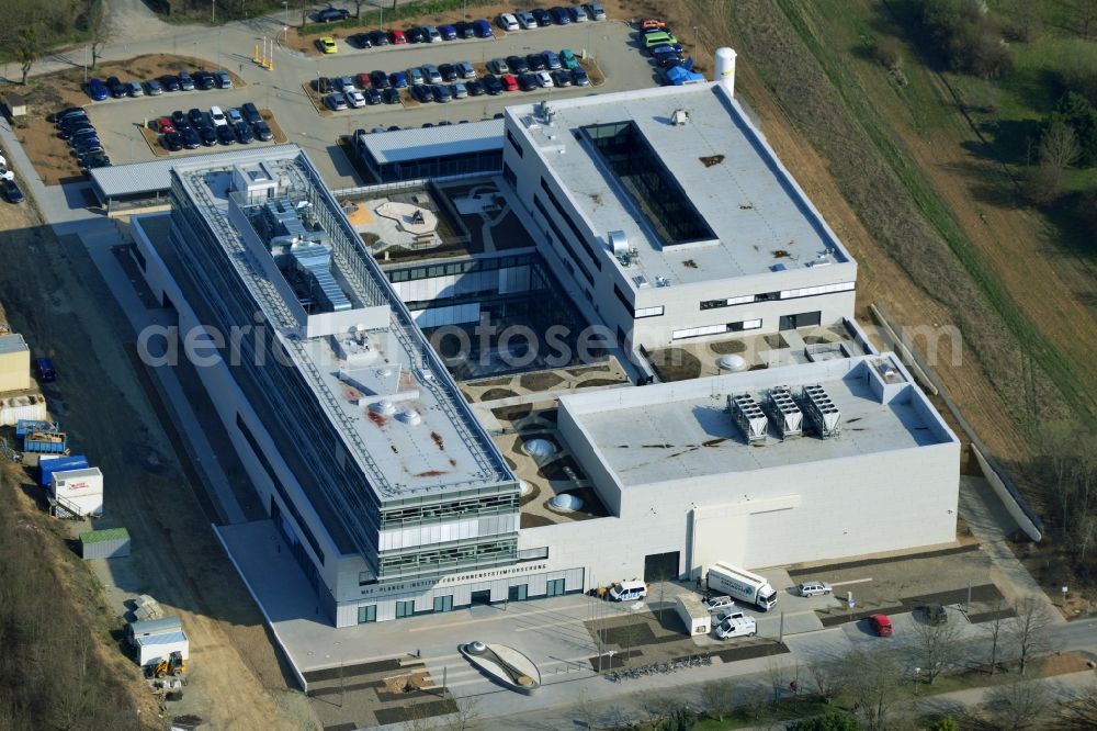 Göttingen from the bird's eye view: New building of the Max Planck Institute for Solar System Research in Göttingen in Lower Saxony