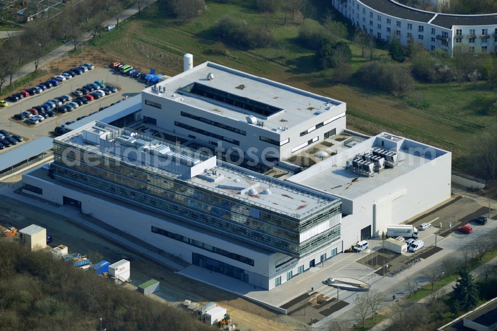 Aerial image Göttingen - New building of the Max Planck Institute for Solar System Research in Göttingen in Lower Saxony