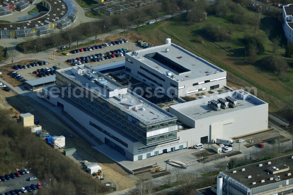 Aerial photograph Göttingen - New building of the Max Planck Institute for Solar System Research in Göttingen in Lower Saxony