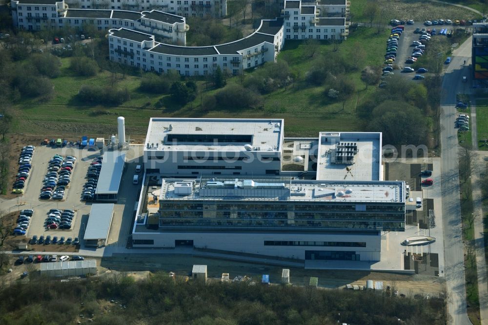 Aerial photograph Göttingen - New building of the Max Planck Institute for Solar System Research in Göttingen in Lower Saxony