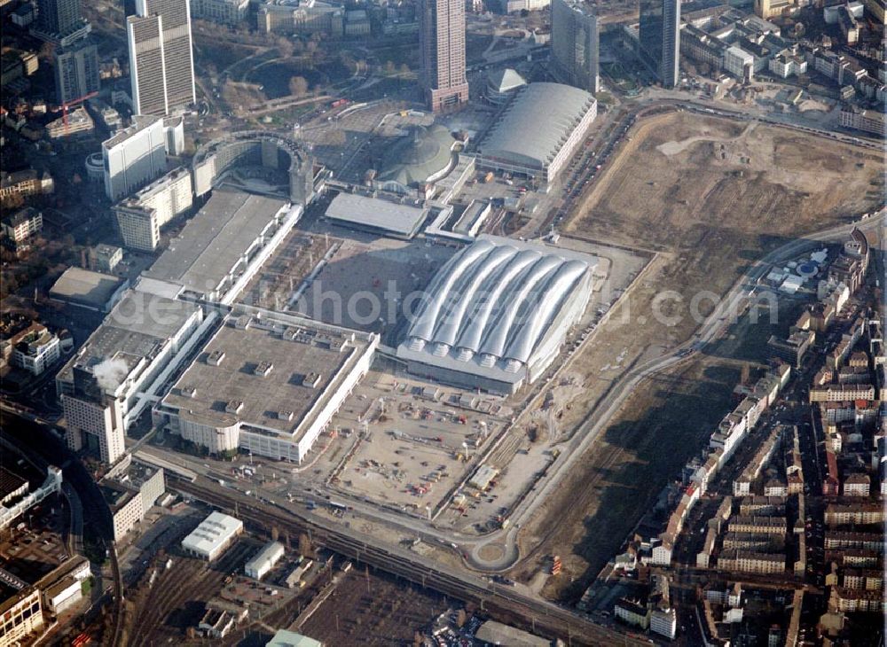 Aerial image Frankfurt / M. - Neubau Messezentrum von Frankfurt/Main. (Hessen)..10.12.02