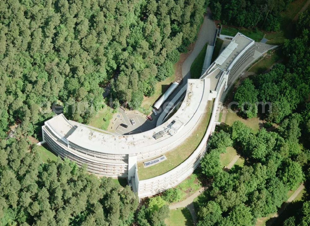 Aerial image Klink / Müritz - Neubau der Müritz - Klinik an der Müritz / Am Seeblick 2 in 17192 Klink - Herr Schröter.