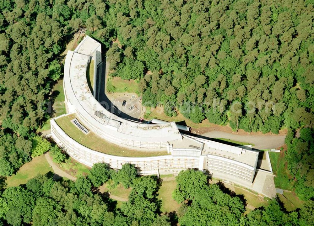 Aerial photograph Klink / Müritz - Neubau der Müritz - Klinik an der Müritz / Am Seeblick 2 in 17192 Klink - Herr Schröter.