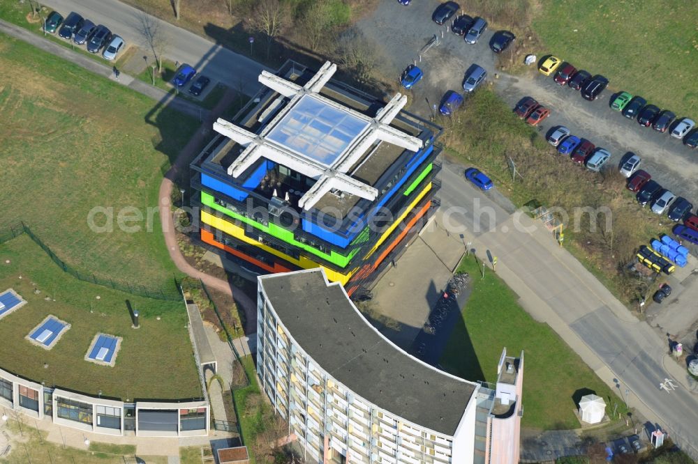 Aerial photograph Göttingen - Construction of the student labs XLAB in Goettingen in Lower Saxony