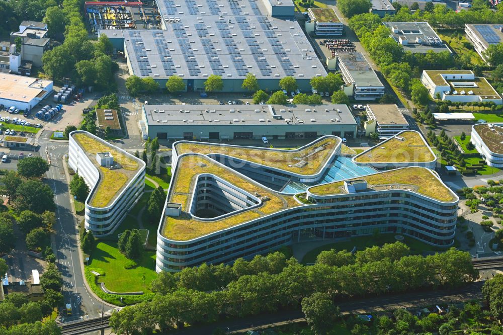 Aerial photograph Köln - Administration building of the company RheinEnergie AG on Parkguertel in the district Ehrenfeld in Cologne in the state North Rhine-Westphalia, Germany