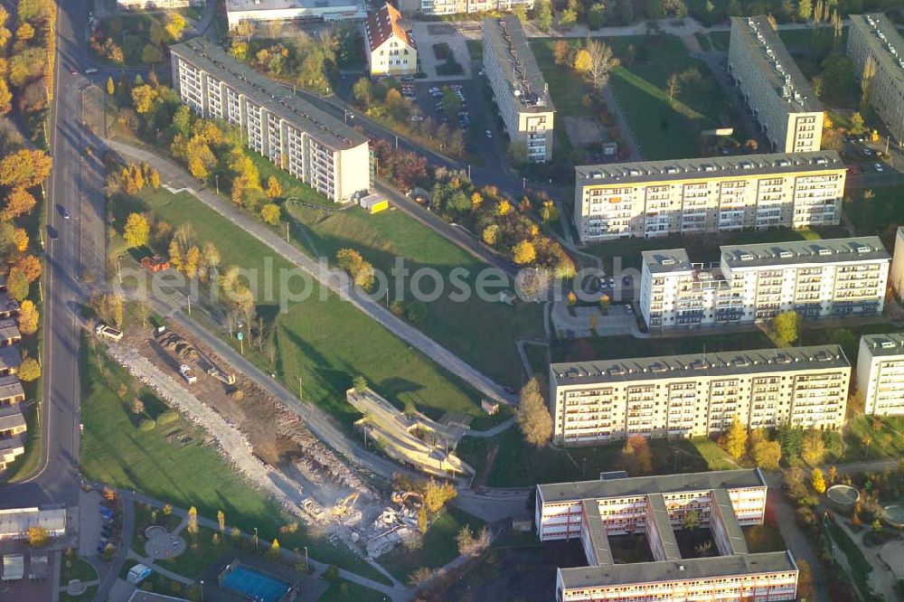 Bad Salzungen from above - ; Blick auf das Neubaugebiet in Bad Salzungen