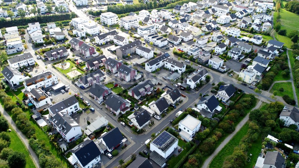 Hennef (Sieg) from the bird's eye view: Development area in Weldergoven in the state North Rhine-Westphalia, Germany