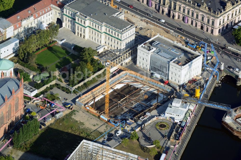 Berlin from above - View of the new construction project Am Schinkelplatz in Berlin