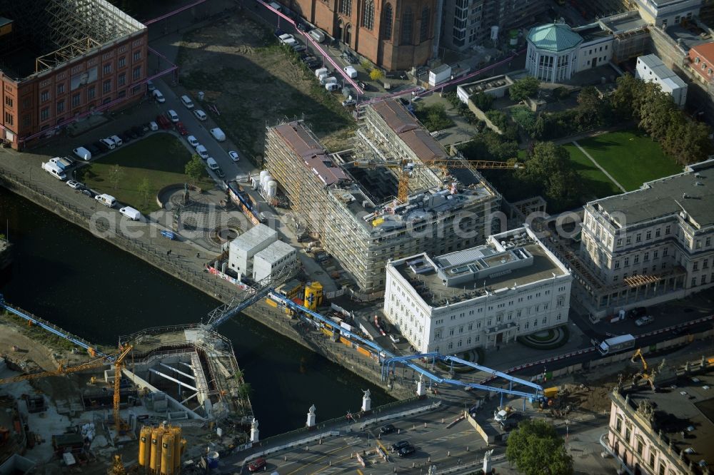 Berlin from above - View of the new construction project Am Schinkelplatz in Berlin