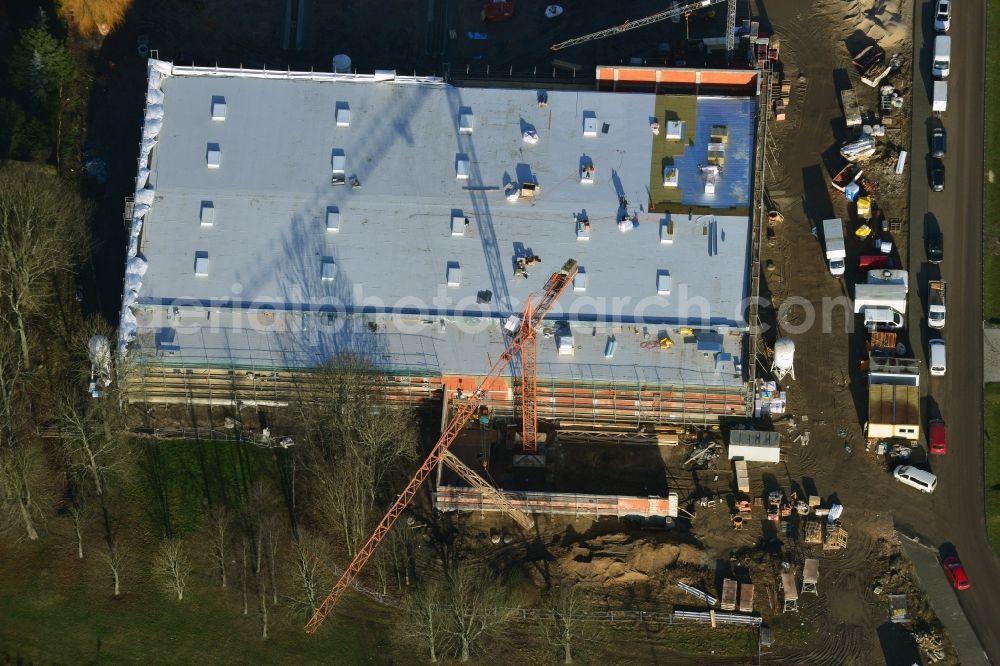 Berlin Mahlsdorf from above - View of the new construction project Living in the old Mahlsdorf in Berlin