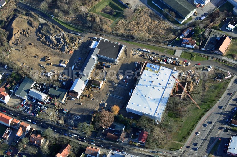 Aerial photograph Berlin Mahlsdorf - View of the new construction project Living in the old Mahlsdorf in Berlin