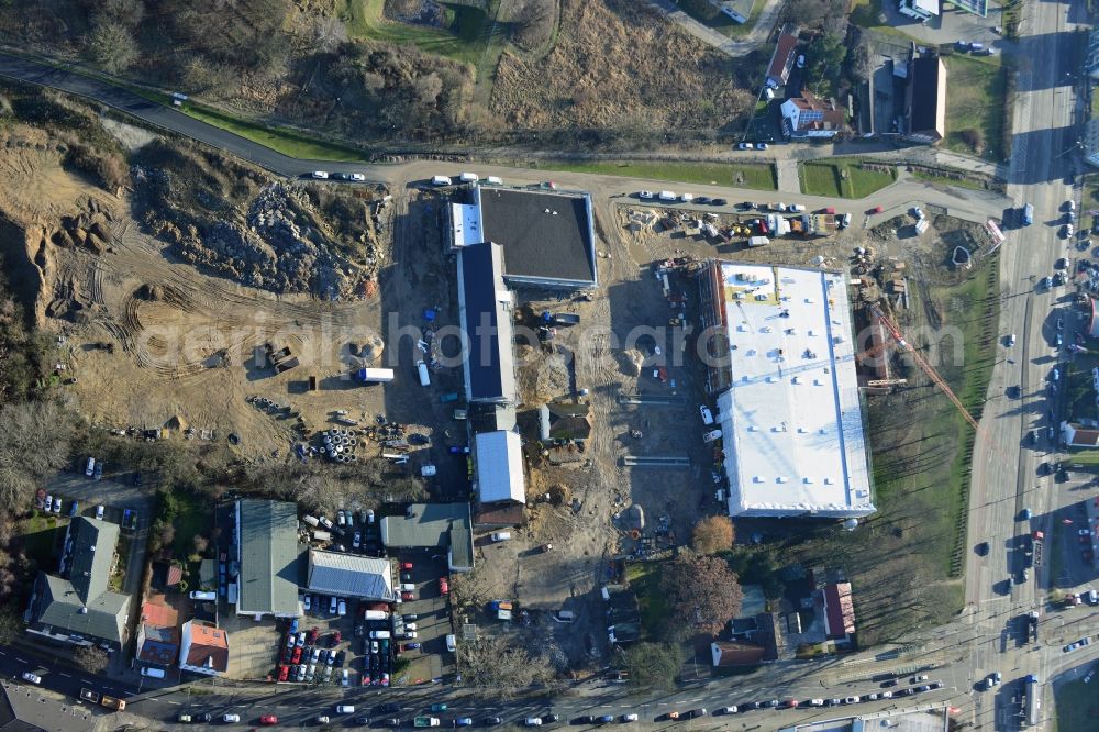 Berlin Mahlsdorf from above - View of the new construction project Living in the old Mahlsdorf in Berlin