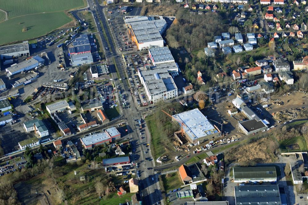 Aerial photograph Berlin Mahlsdorf - View of the new construction project Living in the old Mahlsdorf in Berlin