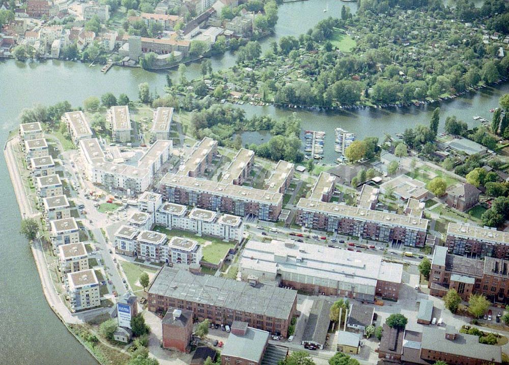 Aerial photograph Berlin - Köpenick - Neubauwohngebiet Der Krusenick an der Friedrichshagener Straße in Berlin - Köpenick.