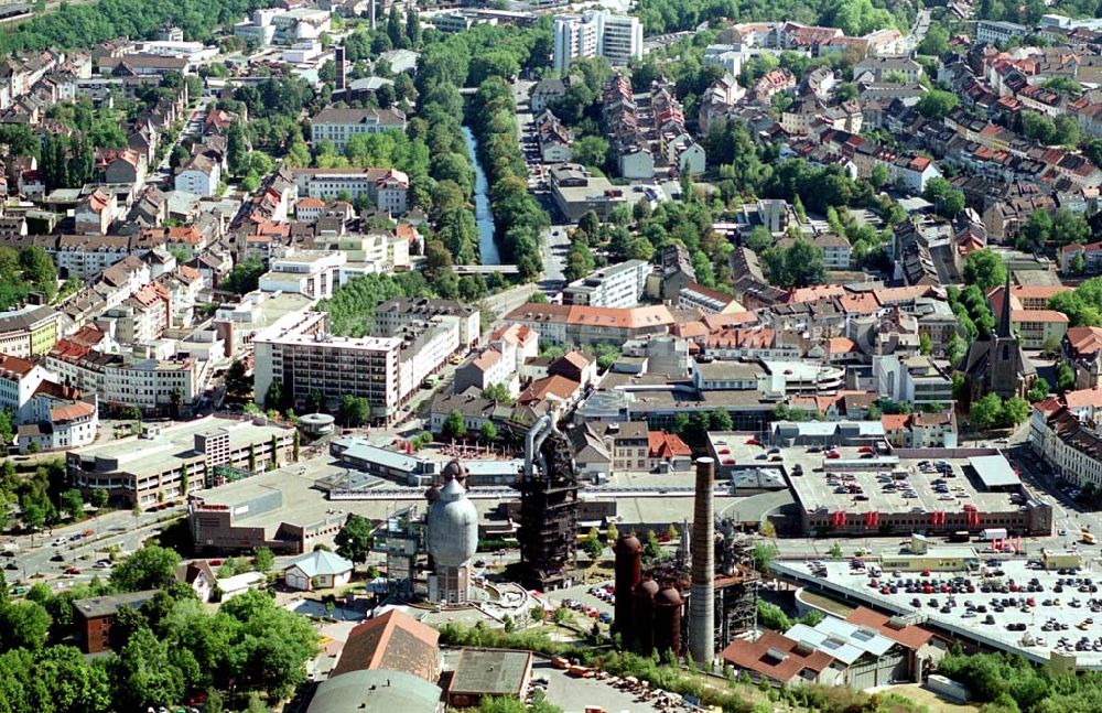 Neuenkirchen / Saarland from the bird's eye view: 