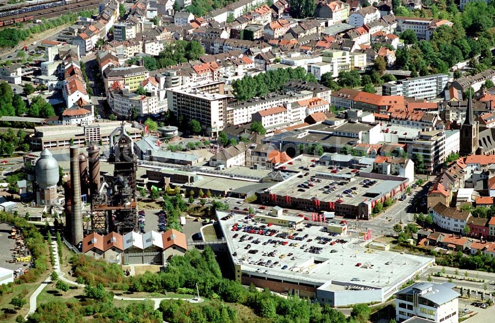 Neuenkirchen / Saarland from the bird's eye view: 