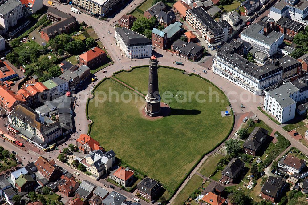 Aerial image Borkum - Borkum is an island and a municipality in the Leer District in Lower Saxony, northwestern Germany