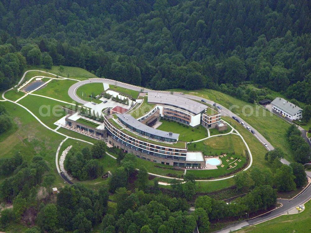 Berchtesgaden from the bird's eye view: Blick auf das neuerbaute InterContinental Hotel auf dem Obersalzberg 4km von Berchtesgaden entfernt.