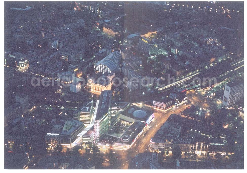 Aerial image Berlin - Charlottenburg - Neuerbautes Kranzlereck am Berliner Kurfürstendamm in Berlin - Charlottenburg.