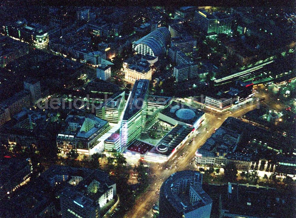 Aerial photograph Berlin - Charlottenburg - Neuerbautes Kranzlereck am Berliner Kurfürstendamm in Berlin - Charlottenburg.