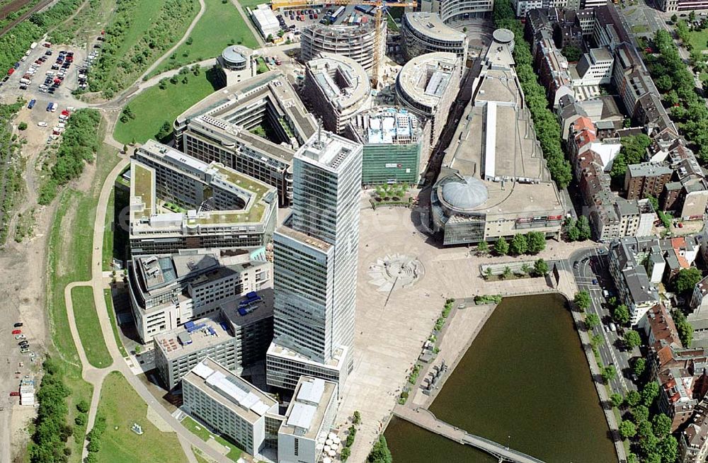 Aerial photograph Köln - Neues Medienzentrum Köln. Ein Objekt der Hypothekenbank Essen AG Datum: 26.05.03