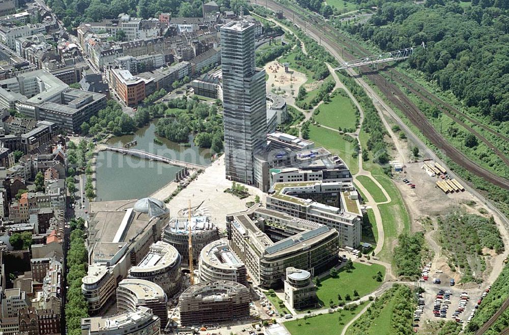 Aerial photograph Köln - Neues Medienzentrum Köln. Ein Objekt der Hypothekenbank Essen AG Datum: 26.05.03