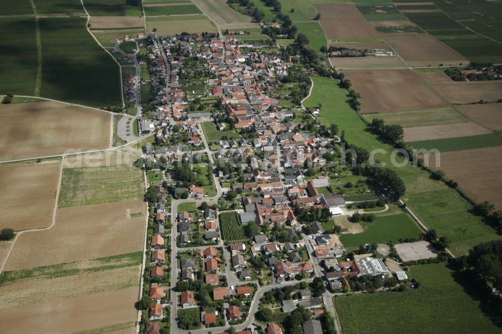 Duttweiler from the bird's eye view: Neustadt an der Weinstraße OT Duttweiler in the state of Rhineland-Palatinate