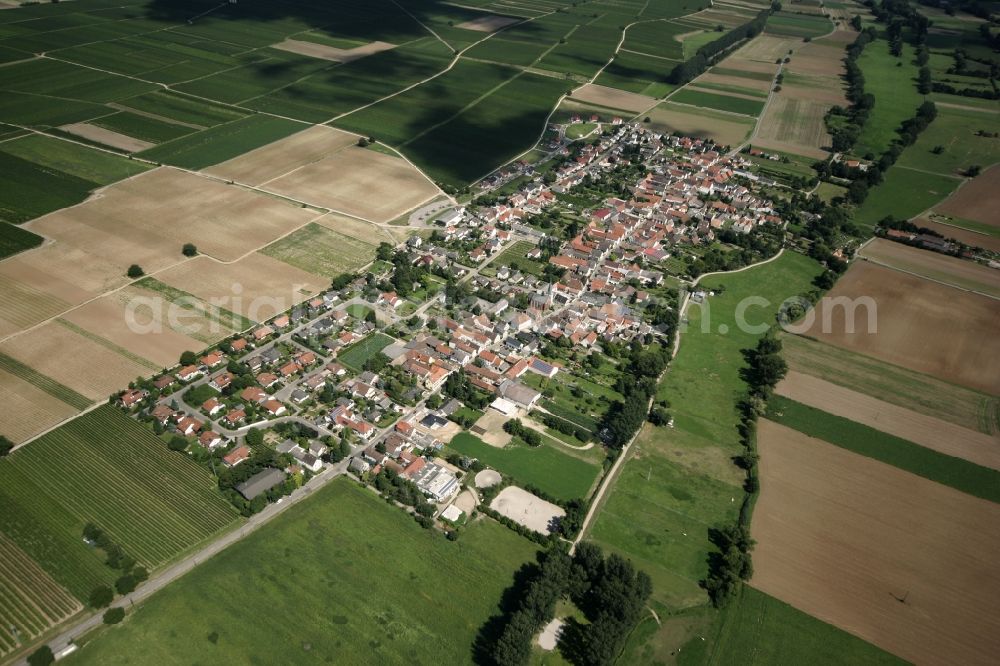 Aerial image Duttweiler - Neustadt an der Weinstraße OT Duttweiler in the state of Rhineland-Palatinate