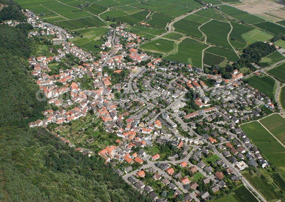 Aerial photograph Königsbach - Neustadt an der Weinstraße OT Koenigsbach in the state of Rhineland-Palatinate