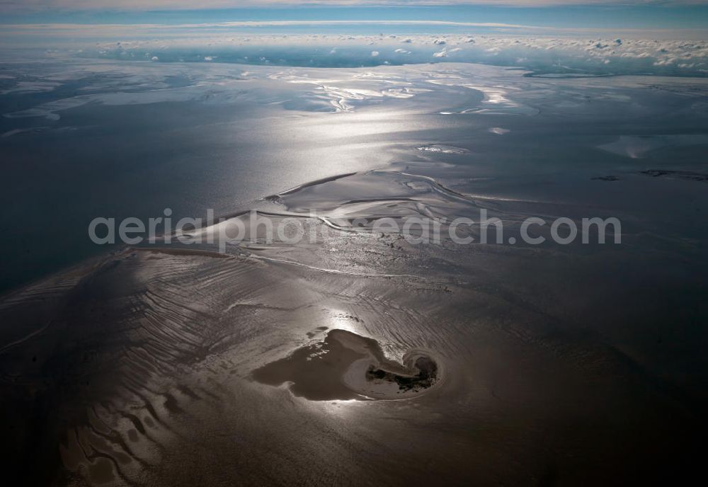 Aerial image Norderney - View of the Lower Saxony Wadden Sea National Park of the same name at Norderney. He is a UNESCO World Heritage Site