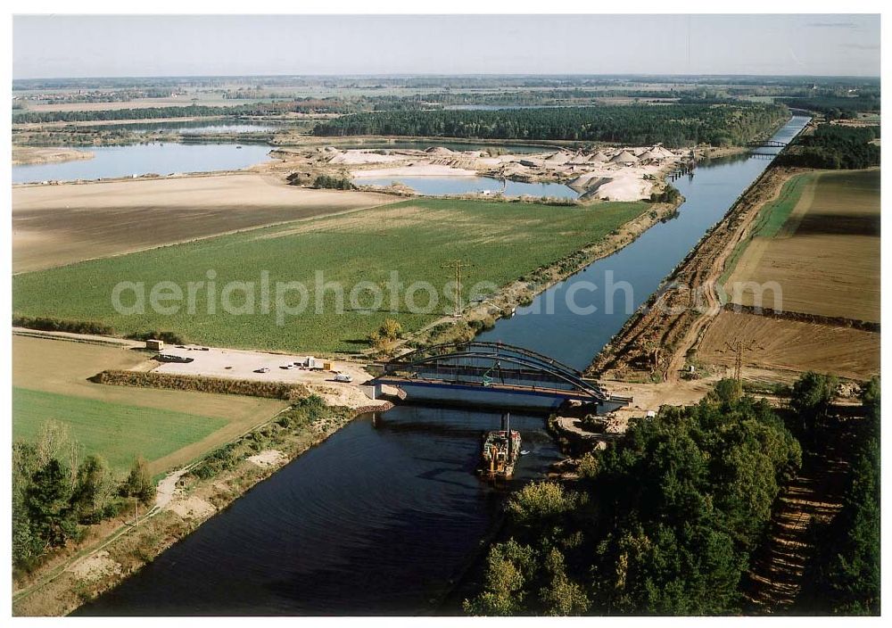 Aerial photograph Niegripp / Sachsen-Anhalt - 