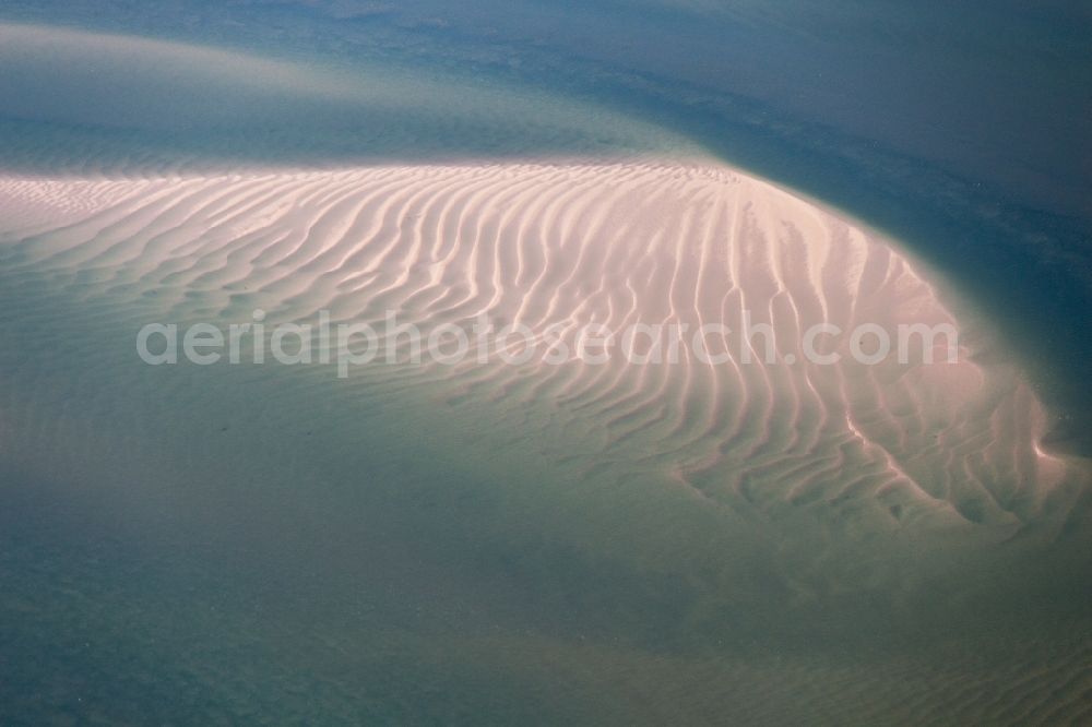 Dagebüll from the bird's eye view: North Friesa Wadden Sea in Schleswig-Holstein